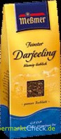 Foto von Meßmer Darjeeling Tee