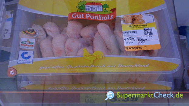 Metzgerfrisch Frische Hähnchenflügel: Preis, Angebote, Kalorien &  Nutri-Score