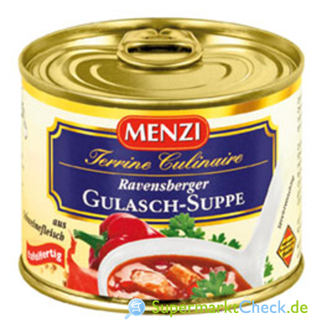 Foto von Menzi Terrine Culinaire Ravensberger Gulasch-Suppe 