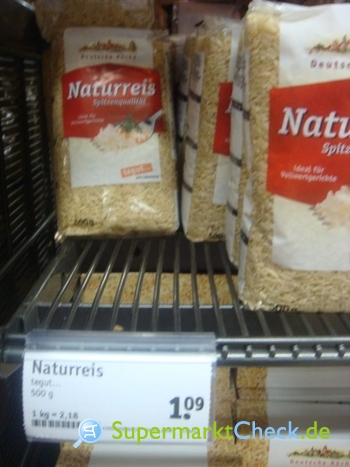 Foto von Deutsche Küche Tegut Natur Reis