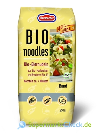 Foto von Bernbacher Bio-Noodles
