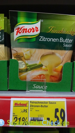 Foto von Knorr Feinschmecker Zitronen Butter Sauce