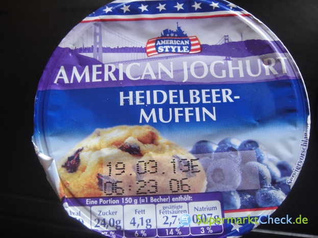 Foto von American Style American Joghurt