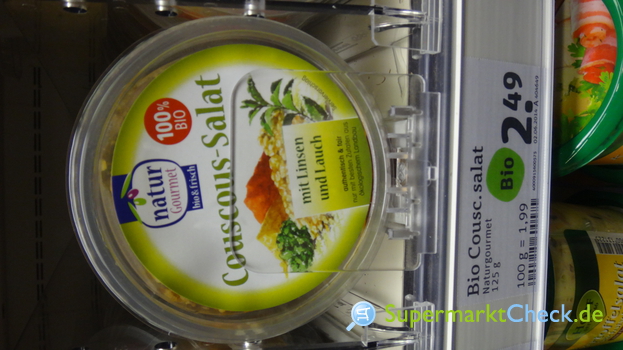 Foto von Natur Gourmet Bio Couscous Salat