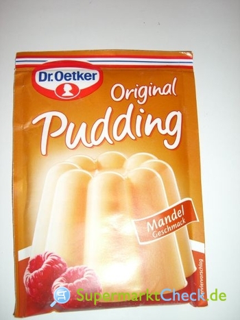 Foto von Dr. Oetker Original Pudding 3-er