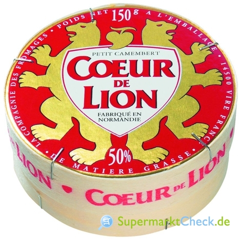 Foto von Coeur de Lion Camembert Käse