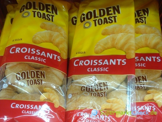 Foto von Golden Toast Croissants 