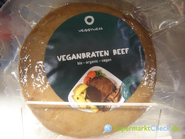 Foto von veggyness Veganbraten Beef